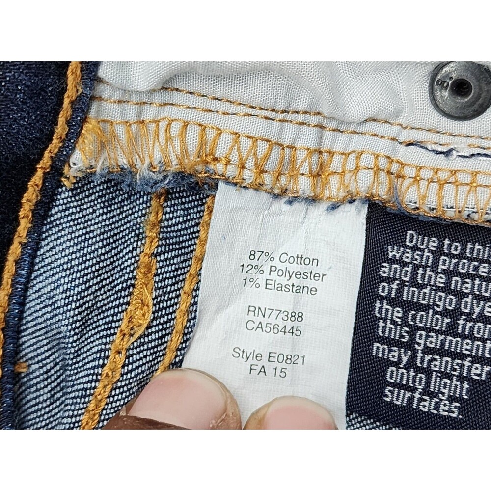 J.Crew Women's Stretch Blue Jeans Size 27 / 26 E0821 - Picture 10 of 10